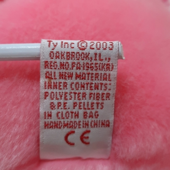 Ty 2003 Beanie Buddies 'Parfum' Poodle Dog - Picture 12 of 12